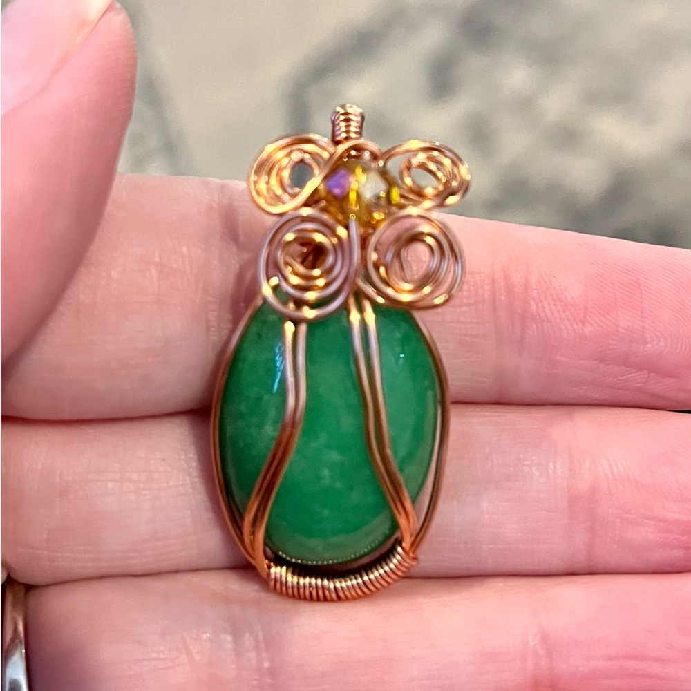 Green Agate Necklace